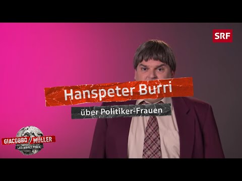 Burri über Politiker-Frauen | Giacobbo / Müller | Comedy | SRF