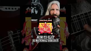 How to Play Black Sabbath A National Acrobat 🦇Gibson Custom Shop Iommi SG (C#-Std) + Walpurgis Vol2