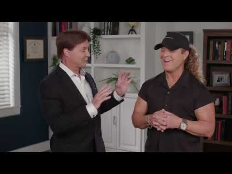 Dr. Giampapa interviews American television fitness personality Tony Little