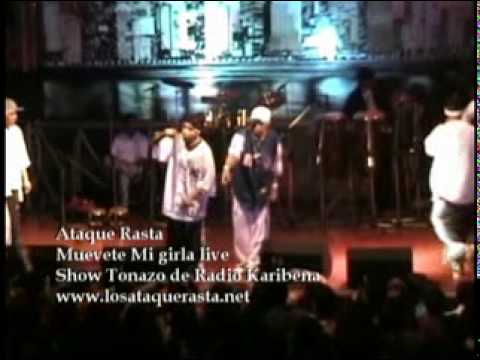 MUEVETE MI GIRLA -  ATAQUE RASTA Y DJ CUERVO,DISCOTECA PARAISO,RADIO KARIBEÑA,REGGAETON PERUANO