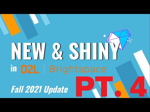 D2l Brightspace Fall 2021 Update Accommodations