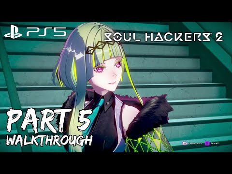 [Walkthrough Part 5] Soul Hackers 2 (Japanese Voice) PS5 No Commentary
