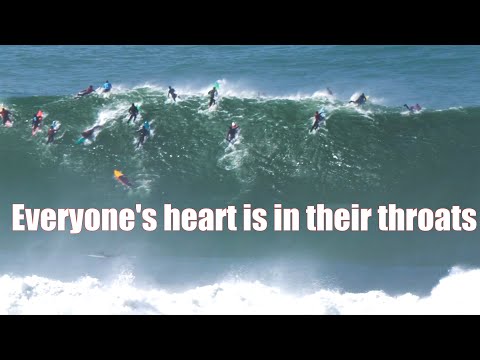 Near-Death experiences paddling out in HUGE waves