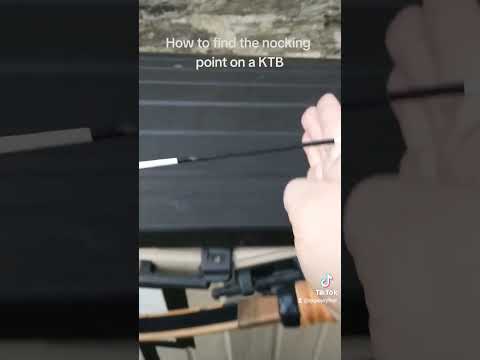 How to find the nock point on a KTB Korean bow (Traditional method)