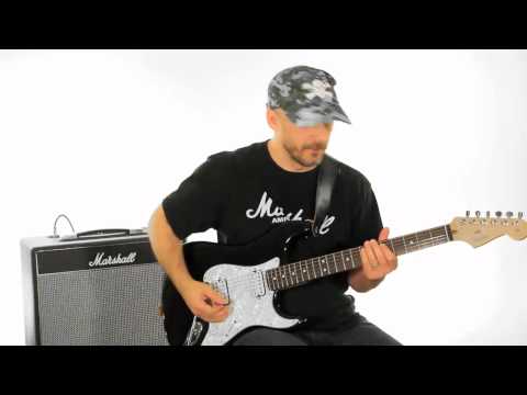 Van Halen Mean Street Intro Guitar Lesson Part 2 of 2