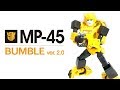 KL變形金剛玩具分享497 MP 45 BUMBLE Ver 2 0 大黃蜂二代
