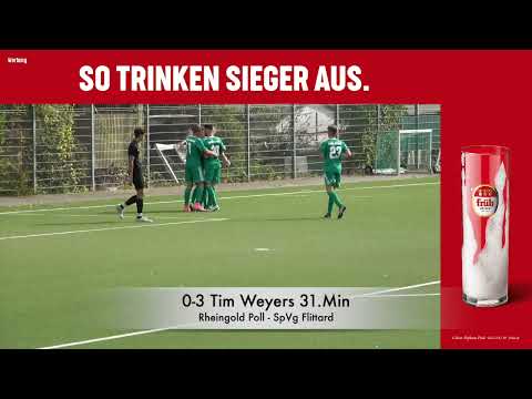 VFL Rheingold Poll vs SpVg Flittard | Pass Schuss Tor