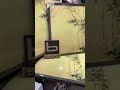 Video: Cuadro en lienzo pintura japonesa fondo amarillo botánica
