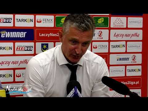 30.07.2022 Konferencja po meczu: Siarka Tarnobrzeg - Wisła Puławy 2:4 (2:2), 3. kolejka, II liga