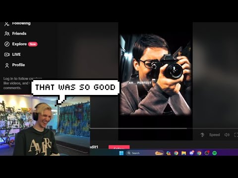 xQc Reacts to The Best Spiderman Edit he's Ever Seen