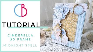 Sada papierov na motívy rozprávky Popoluška 30.5cm x 30.5cm, 12 ks