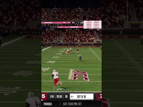 That was a really good pass #collegefootball25 #collegefootball #footballskills