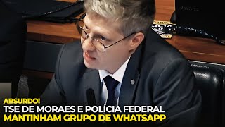 Tagliaferro revela: assessor de Moraes estava em grupo de Whats com policiais federais!
