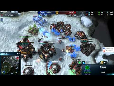[spec]Ancestor (P) vs. llllllllllll (T) SC2 HoTS - EPIC GAME!