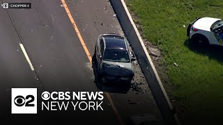 Parts of Route 80 in N.J. shut down after seriously crash