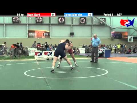 Ryan Ward vs. James Mannier at 2013 ASICS University Nationals - FS
