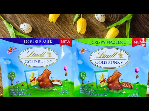NEW LINDT Double Milk Chocolate & Milk Chocolate Crispy Hazelnut