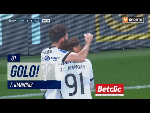 Golo F. Ioannidis: Sporting (5)-0 Alverca (Taça da Liga 25/26 - Quartos de Final)