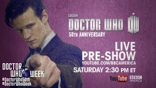 DOCTOR WHO 50th Live Pre-Show with VERONICA BELMONT: SAT Nov 23 @ 2:30pm ET