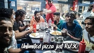 Kon jitega 🏆 ? | The D pizza Valsad | Unlimited pizza in just Rs230😱