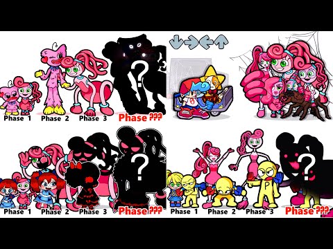 FNF Heroes VS Mommy Long Legs comparison Battle COMPLETE EDITION! Poppy Playtime Chapter 2 Animation