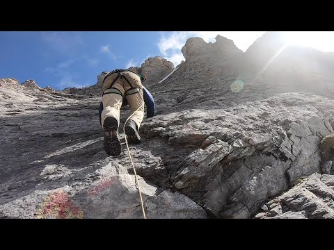Climbing Mt Olympus in Greece