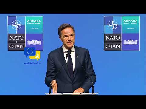 Video Thumbnail: Rutte Says NATO Is Defensive but Ready to Respond Forcefully to Any Attack