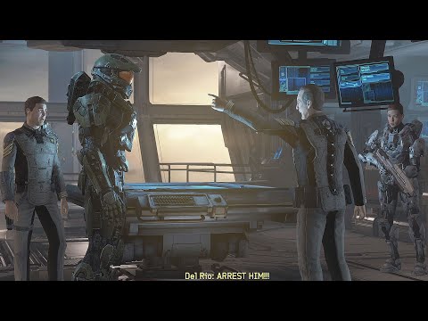 Captain Del Rio's Attempt to Arrest Master Chief Ends in Failure and Embarrassment