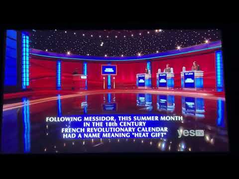 Final Jeopardy, “Historic Calendars” - Matt Amodio DAY 36 (10/6/21)