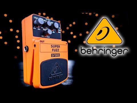 Обзор педали эффектов Behringer SF300