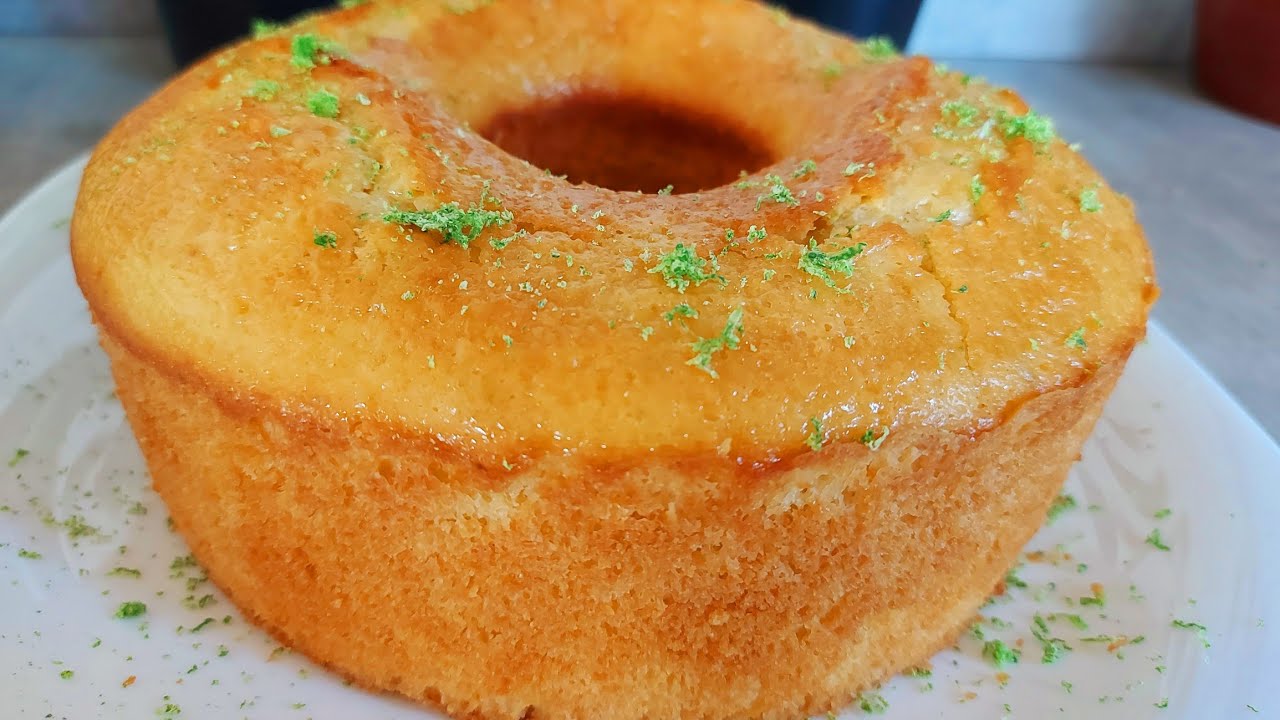 Bolo de 1 Limão e 2 Ovos no Liquidificador: Receita Fácil, Rápida e Deliciosa#bolo