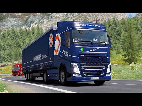 ETS2 1.35 Volvo FH 2012 Bern - Milan