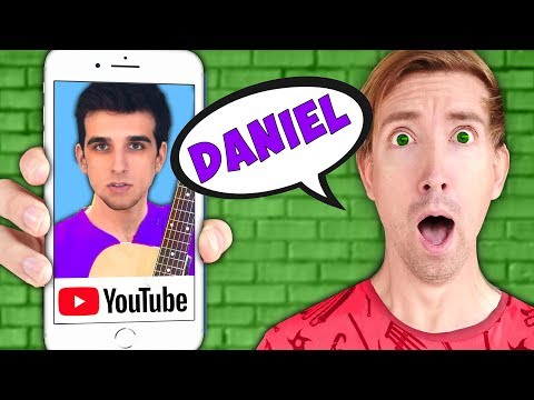 DANIEL'S OLD YouTube MUSIC CHANNEL! Spending 24 Hours Creating a DIY Rock Band to Distract Hackers Video