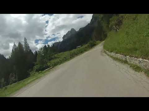 Canale d'Agordo, Italy - Road View in