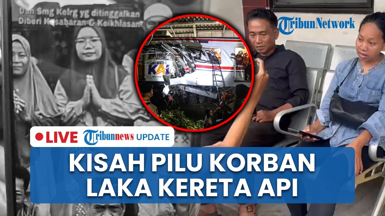 LIVE: Cerita Korban Laka KA di Bekasi Timur: Istri Tak Kunjung Tiba, Terpental & Bangun di Lantai 2
