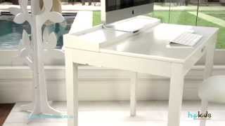 Parker Computer Desk With Cable Compartment By Hip Kids