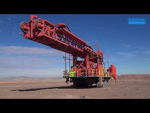 Sandvik DR416i Top Drive Rotary Drill