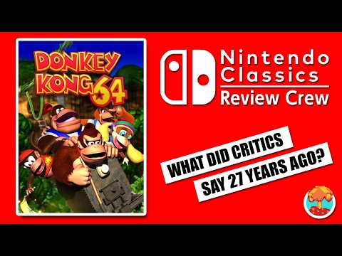 1990s Critics Review Donkey Kong 64 on Nintendo 64 (Nintendo Classics Review Crew)