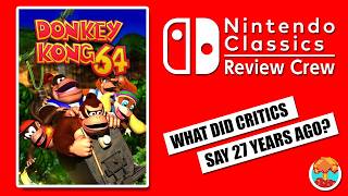 1990s Critics Review Donkey Kong 64 on Nintendo 64 (Nintendo Classics Review Crew)