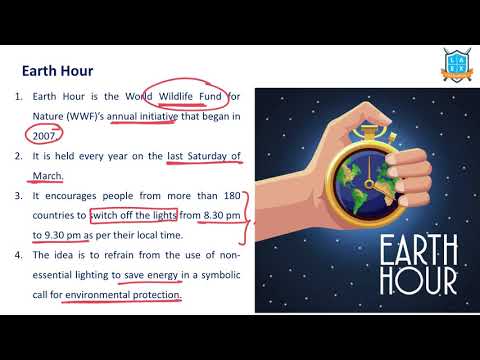 What is Earth Hour ? || Earth Hour అంటే ఏమిటి?
