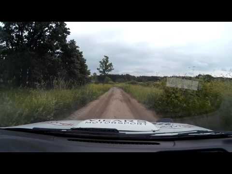 onboard 20 RAJD WARMIŃSKI 2017 Rafał Bańka Piotr Okulus Subaru Impreza os 1 Łomy