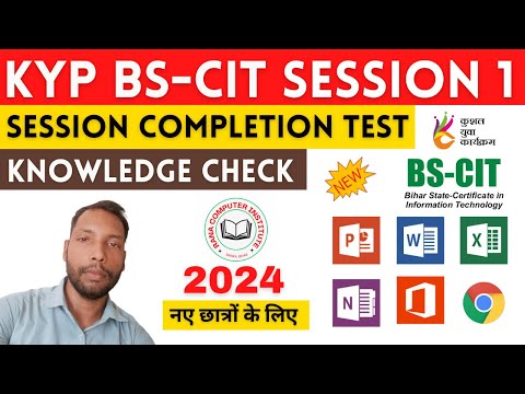 KYP SESSION 1 | KYP SESSION 1 | BS-CIT 1 DO IT YOURSELF
