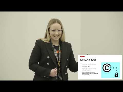 DEF CON 33 - Voting Village -  DMCA Security Research Exemption and Election Security