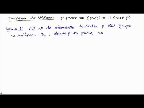 Teorema de Wilson Blog de Alex Moretó, un lugar para disfrutar