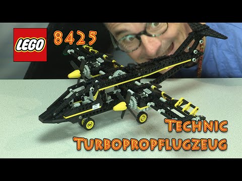 LEGO® 8425-1 Review: Technic Turbopropflugzeug vom Jahr 1996 - LY-00472
