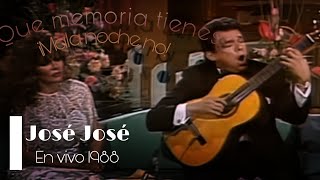 José José-Que memoria tienes(presentación 1988)-[RESTAURADO]