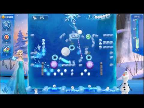 Frozen Free Fall: Icy Shot Level 140 - NO BOOSTERS ☃☃☃