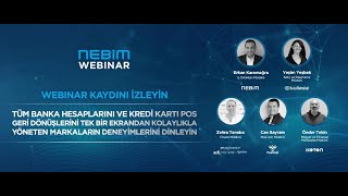 Webinar: Tüm banka hesaplarını tek bir ekrandan yöneten markaların den