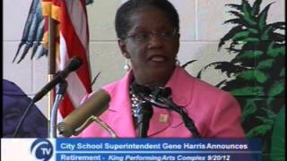 Press Conference: Dr. Gene Harris Announces Retirement