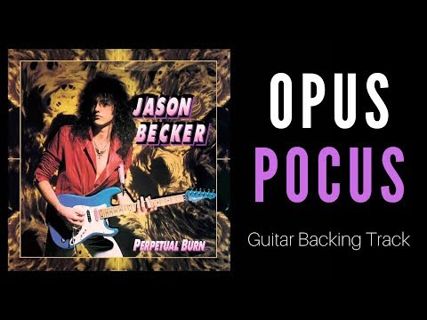 Jason Becker - Opus Pocus Backing Track